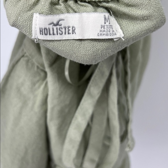 Hollister linen blend mini dress medium Petite - Picture 6 of 8